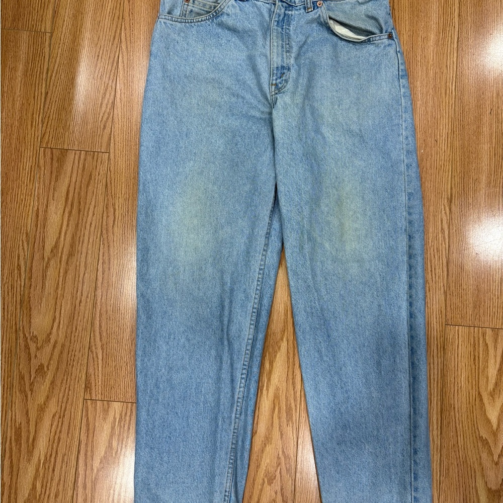 Levi's Light Blue Straight Jeans